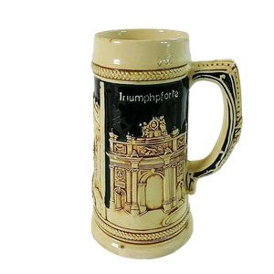 Beer Mug Stein Innsbruck with Goldenes Dachl Triumphpfore Buildings 7" Tall